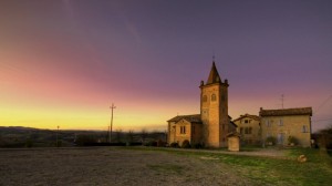 Chiesa di Villabianca al Tramonto - scatto di Guido Piano
